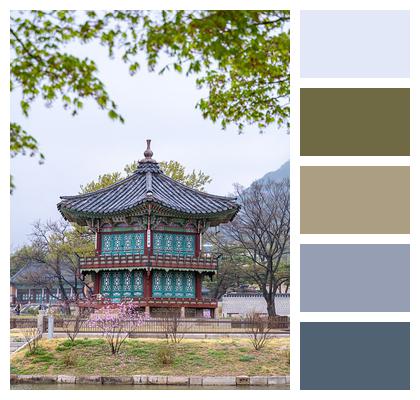 Seoul Palace Gyeongbok Palace Image